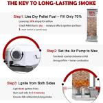 Minneer 10L Stainless Steel Cold Smoke Generator