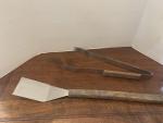 Stainless Steel Grilling Spatula and Tongs Set