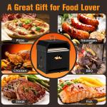 4-in-1 Outdoor Pizza Oven and Grill Combo