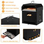 4-in-1 Outdoor Pizza Oven and Grill Combo