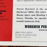 Barbecue Bible: Sauces, Rubs, and Marinades Cookbook