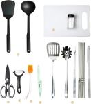 Portable Camping Cooking Utensils Set for Grilling