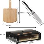 BakerStone 12" Outdoor Pizza Oven with Peel