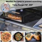 BakerStone 12" Outdoor Pizza Oven with Peel