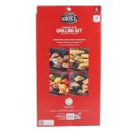 Stainless Steel BBQ Grill Tool Set - 4 Pieces