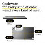 Reversible Cast Iron Grill/Griddle - 9.5"x16.75