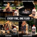 Billy Buckskin Charcoal Lighter Fluid - Clean & Fast