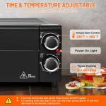 Indoor 12" Electric Pizza Oven with Grill