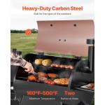 8-in-1 Pellet Grill Smoker with LCD Screen