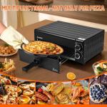 Indoor 12" Electric Pizza Oven with Grill