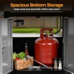 Master Cook 4-Burner Outdoor Propane Grill