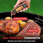 ThermoPro TP710 Instant Read Meat Thermometer Dual Probes