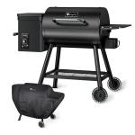 Electric Wood Pellet Grill & Smoker with Shelf
