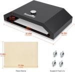 Blackstone Griddle Outdoor Pizza Oven with Stone