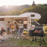 Electric Wood Pellet Grill & Smoker with Shelf