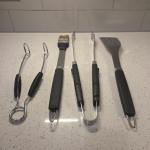 Stainless Steel 4 Piece Grill Tool Set