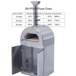 4-Burner Outdoor Gas Grill with Pizza Oven