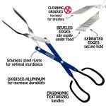 BBQCroc 3-in-1 BBQ Tool - Tongs, Spatula, Cleaner