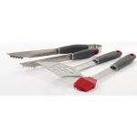 GrillPro 3-Piece BBQ Tool Set - Stainless Steel