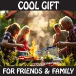 BBQCroc 3-in-1 BBQ Tool - Tongs, Spatula, Cleaner