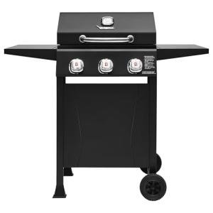 Brand-Man 3-Burner Propane Gas Grill with Thermometer