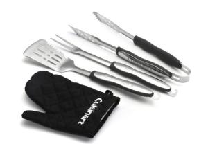 Cuisinart 3-Piece Grilling Tool Set with Glove