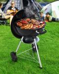 Portable 18-Inch Charcoal Grill for Outdoor Fun