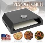 Portable Outdoor Pizza Oven Grill with Temp Gauge