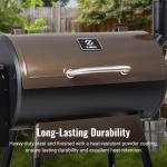 Z GRILLS Elite ZPG-550B4 Wood Pellet Grill & Smoker