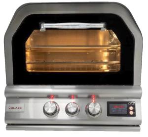 Blaze 26-Inch Gas Outdoor Pizza Oven with Rotisserie