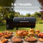 Z GRILLS 8-in-1 Wood Pellet Grill Smoker