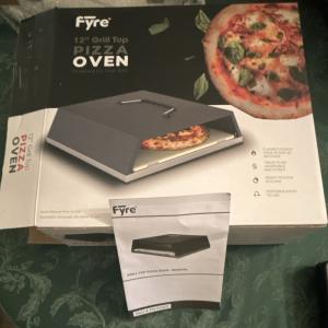 Fyre 12" Portable Pizza Oven with Stone