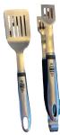 Stainless Steel BBQ Tool Set with Spatula and Tongs