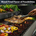 PARGRILL Wood Pellet Grill & Smoker with Auto Temp