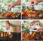 8-Piece BBQ Grilling Tool Set with Accessories