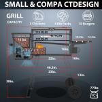 PARGRILL Wood Pellet Grill & Smoker with Auto Temp