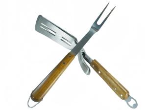 2-in-1 Grill Tongs and Spatula Set