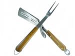 2-in-1 Grill Tongs and Spatula Set