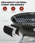 Portable 18-Inch Charcoal Grill for Outdoor Fun