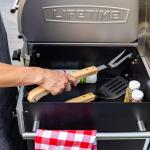 Gas Grill and Wood Pellet Smoker Combo