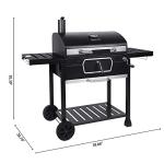 30-Inch Charcoal Grill for Backyard BBQ Fun