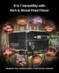 Z GRILLS 200A Portable Wood Pellet Grill & Smoker