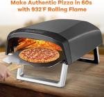 Geek Chef 12" Portable Gas Pizza Oven