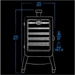 Pit Boss Sportsman 5 Series Gray Pellet Smoker