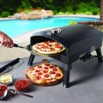 Portable Pizza Oven with Built-in Thermometer