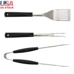 Stainless Steel 3-Piece Grill Tool Set