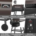 PARGRILL PA24001AW Electric Wood Pellet Grill