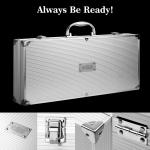 19-Piece Stainless Steel BBQ Utensil Tool Set