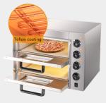 Countertop Double Deck Pizza Oven for Home