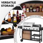 Royal Gourmet Gas Grill and Pizza Oven Combo